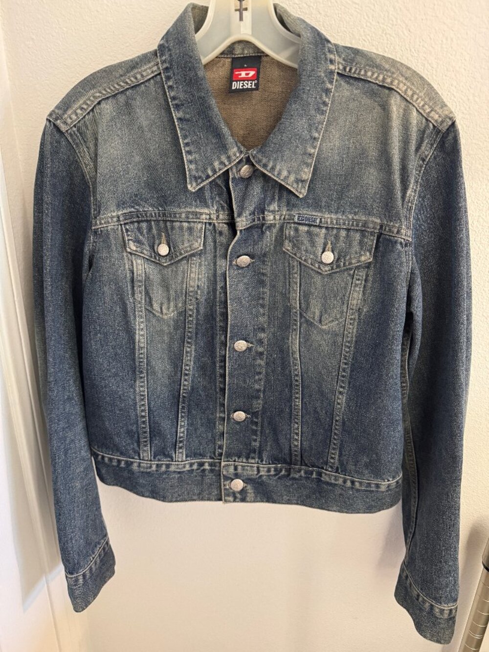 Vintage Diesel Blue Denim Jacket